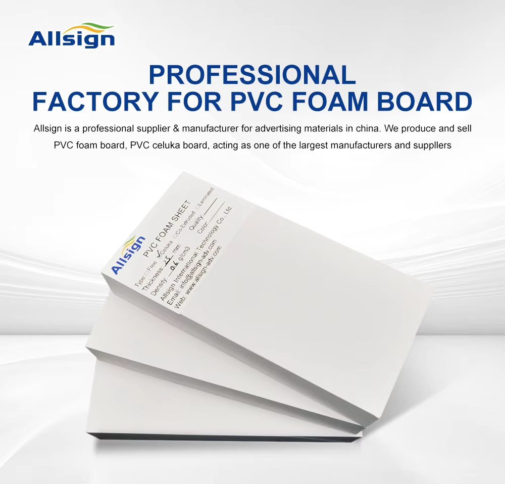 Lightweight Foam Board for Advertising Легкая пенопластовая доска для рекламы